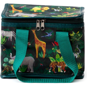 Koeltas - Lunchtas - Dierenrijk - RPET - Duurzaam - 15x20,5x14cm - lunchtas kind